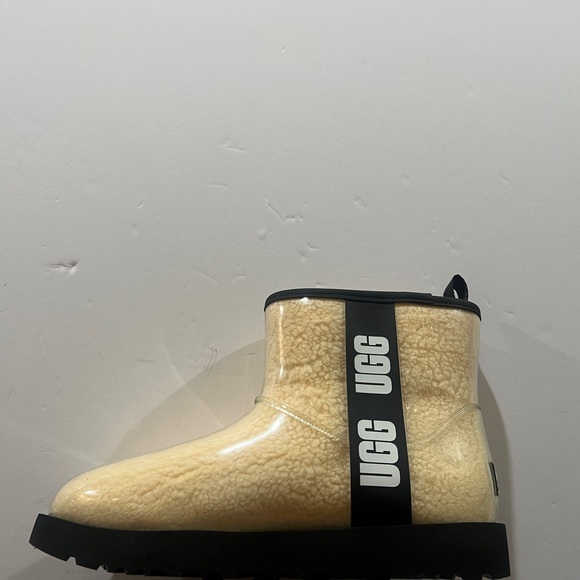 Ugg, Women, Classic Clear Mini, 1113190, Cream & Black - Picture 10 of 13